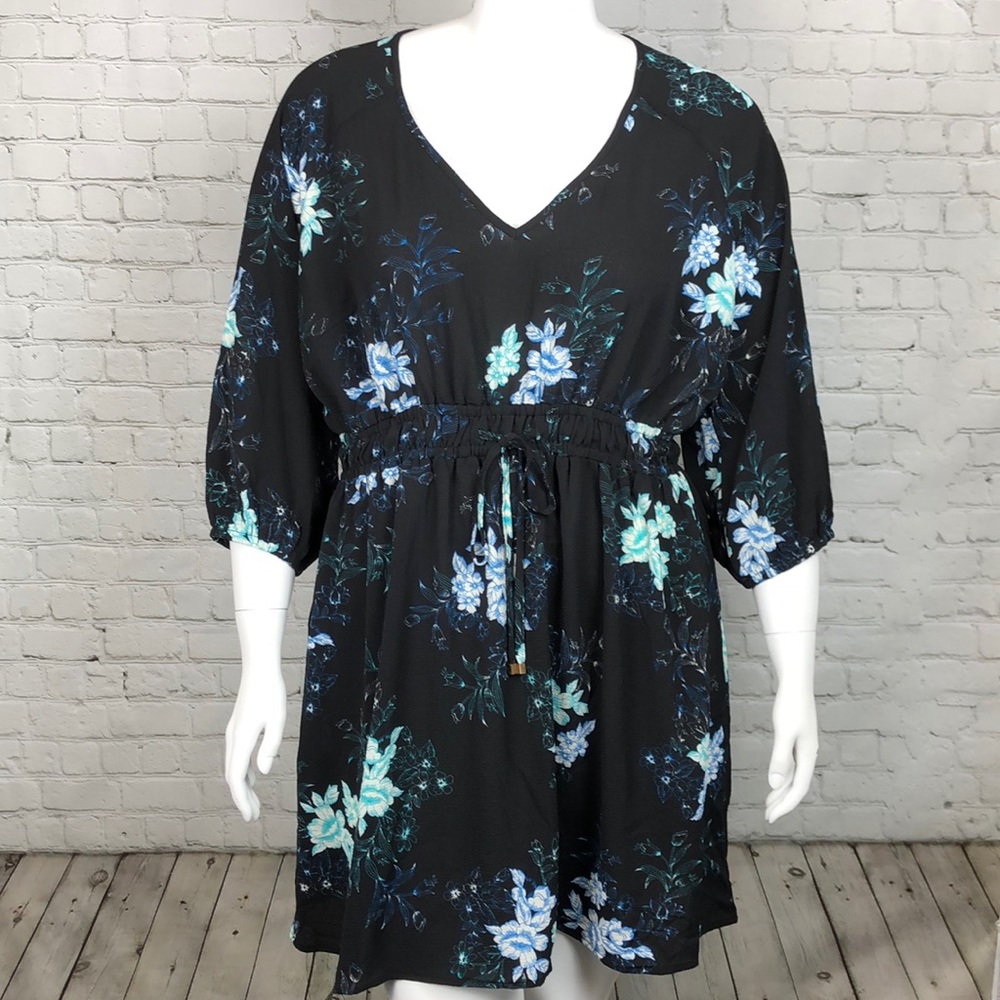 Size S/16 Left City Chic Tunic Dress GinzaFloral - Picture 3 of 7